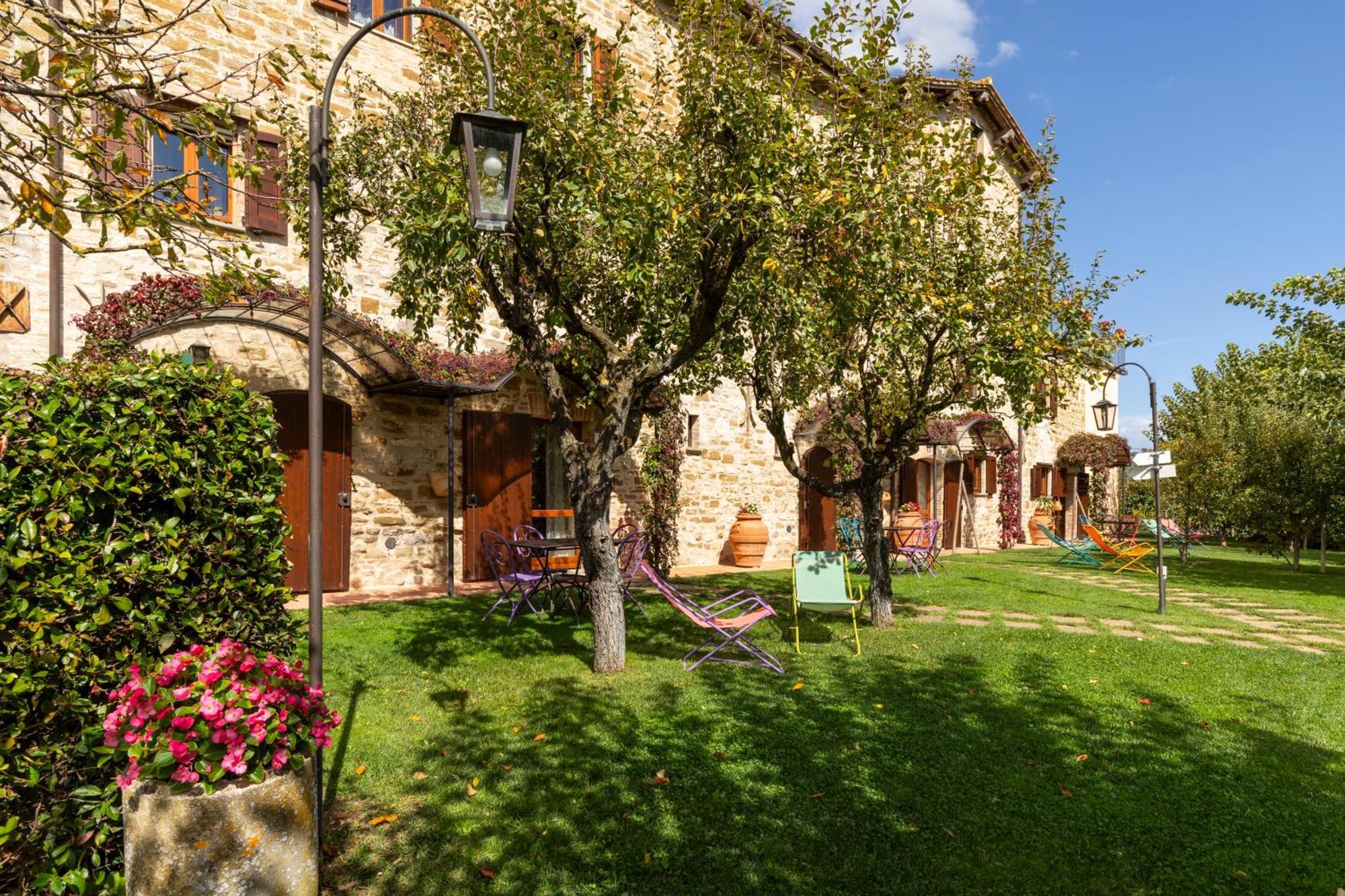 Agriturismo I Gelsi Di Santa Cristina Gubbio Exterior foto