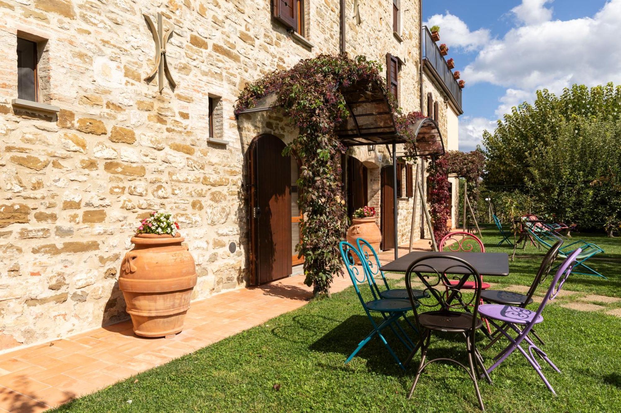Agriturismo I Gelsi Di Santa Cristina Gubbio Exterior foto